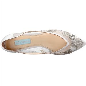 ISO!!!! Betsey Johnson Blue Adele flats